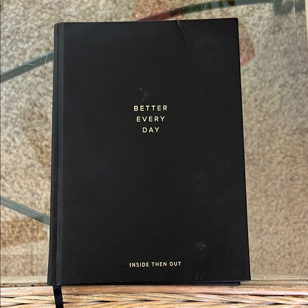 Black 'Better Every Day' Guided Journal